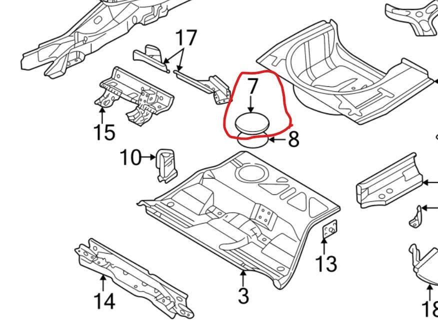 Torque-Factory Fuel Lid Spacer