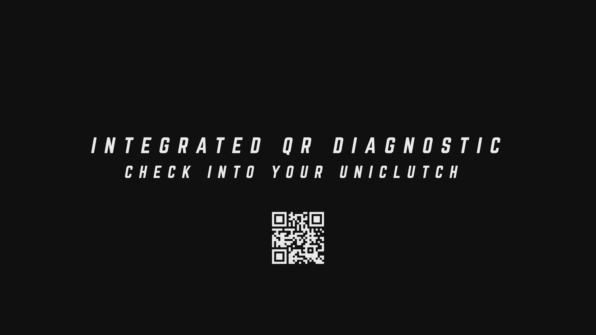 Uniclutch quality control QR codes