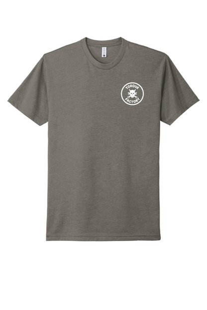 Torque Factory T-shirt, Warm Gray